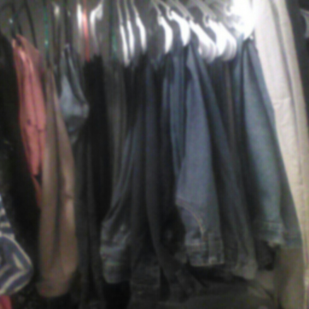 Womens and mens clothes/jeans/jackets
